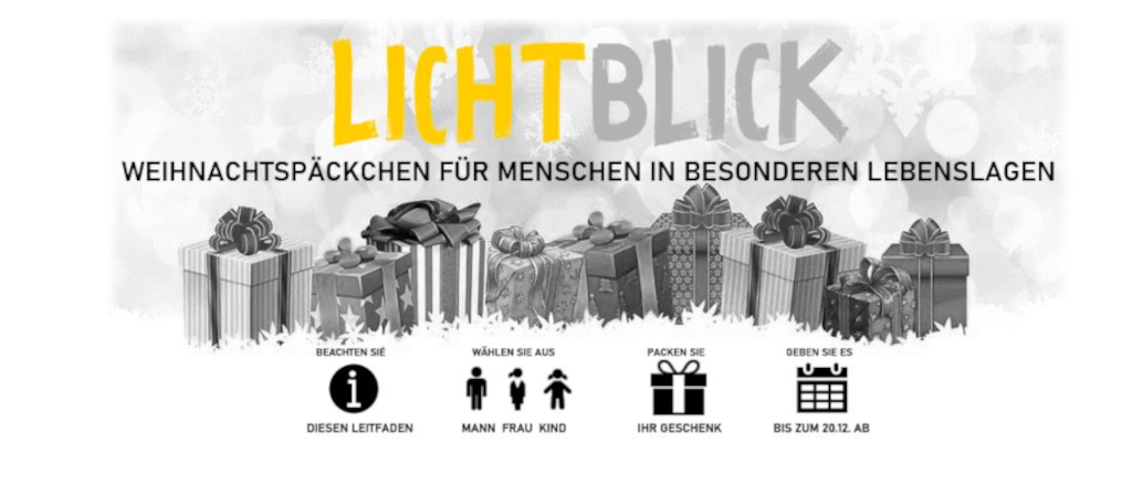 Leuchtfeuer: Weihnachtsgeschenke für bedürftige Menschen