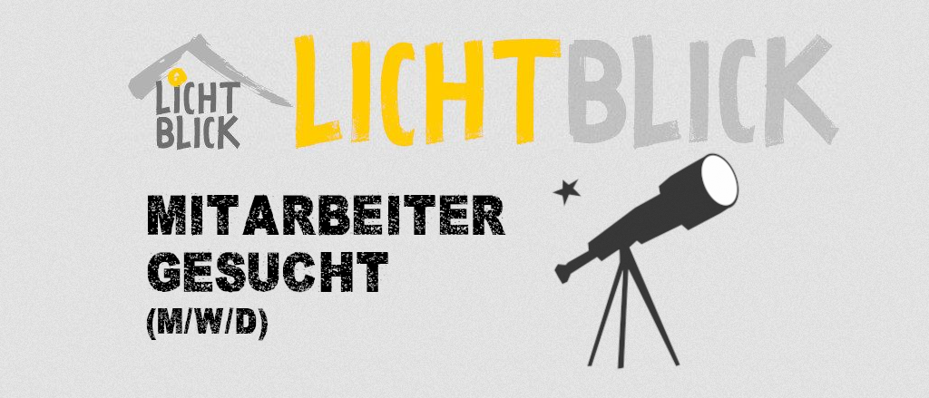 Stellenanzeige Lichtblick